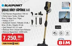 BLAUPUNKT A40 ŞARJLI DİKEY SÜPÜRGE